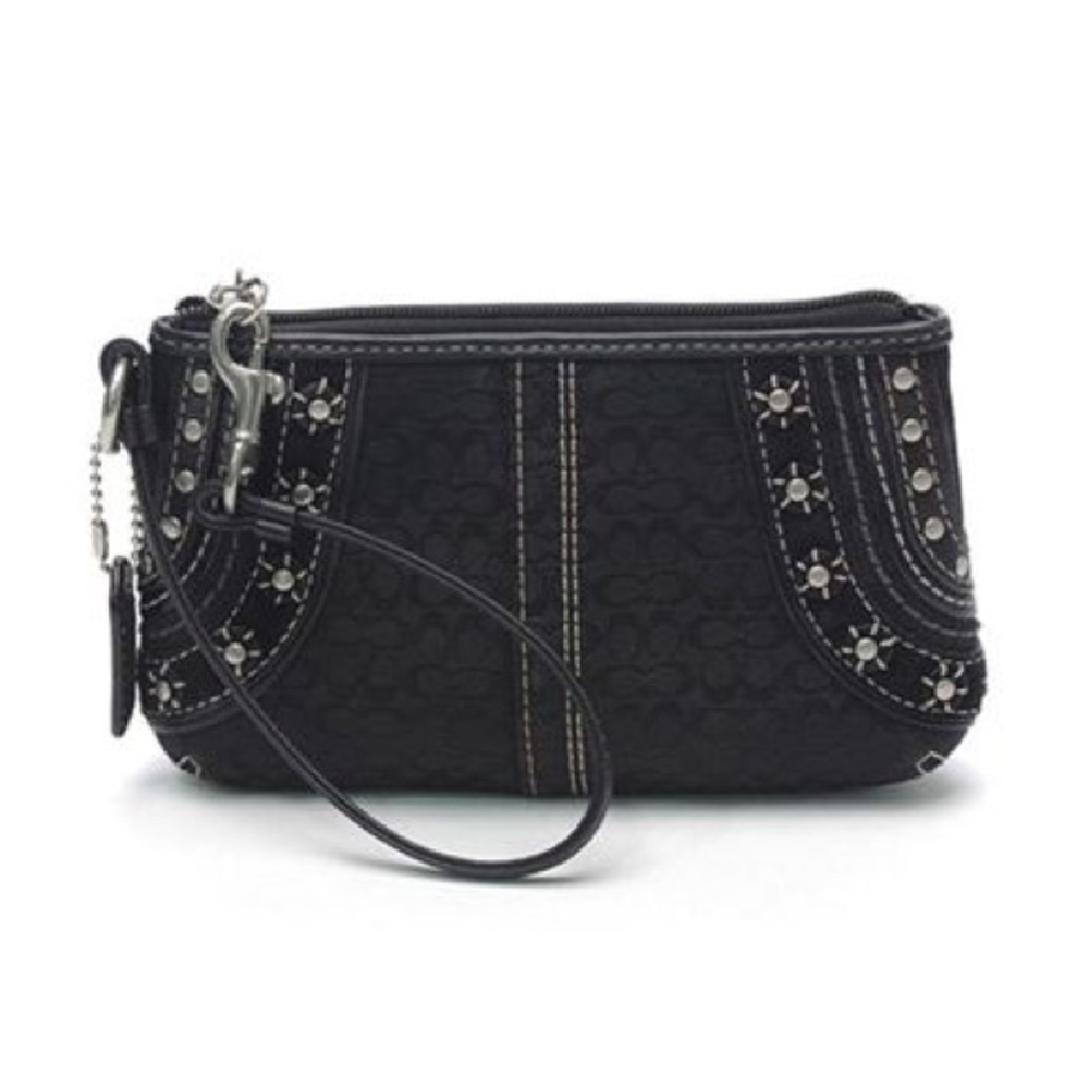 Coach Soho Stiched Wristlet NWOT